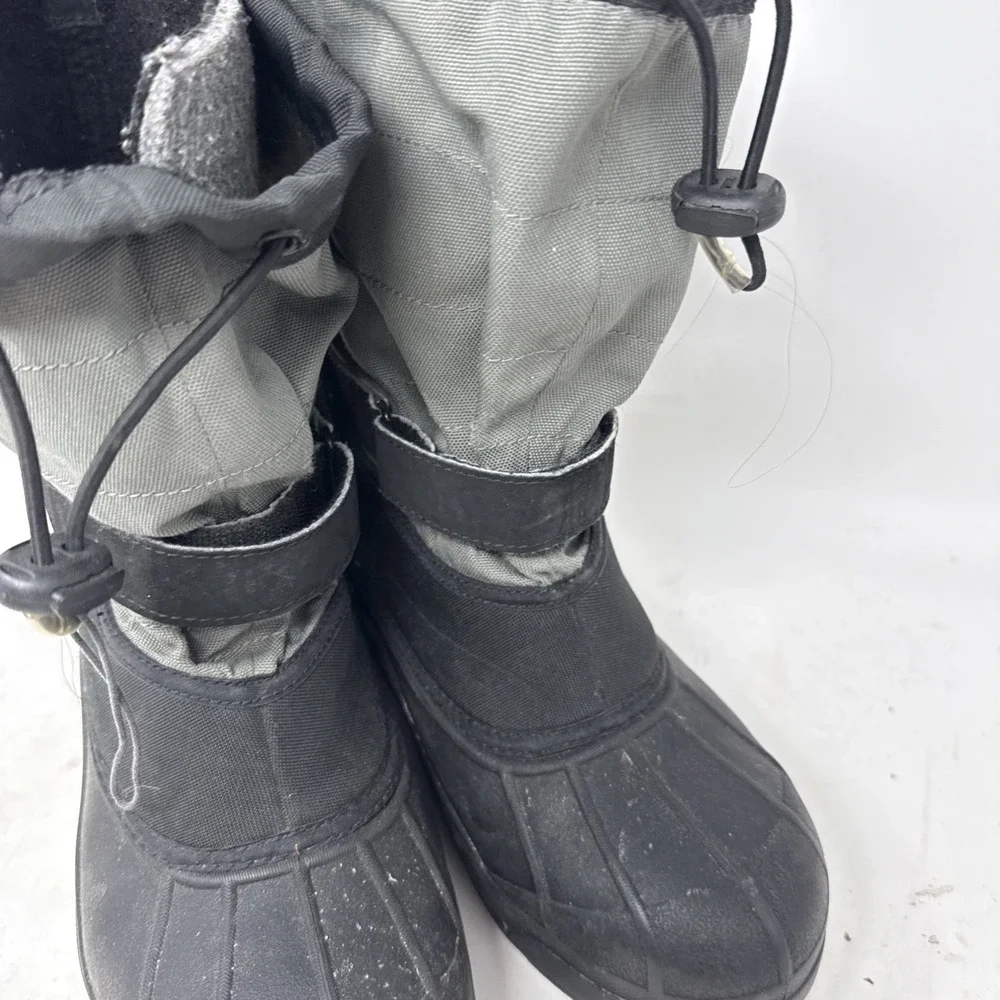 Big Kids 7 Columbia Poderbug Plis II Waterproof Winter Snow Boots BY1326-010